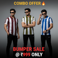 Combo Offer Bumper Sale - All 3 Colors Maroon Olive Royal Blue